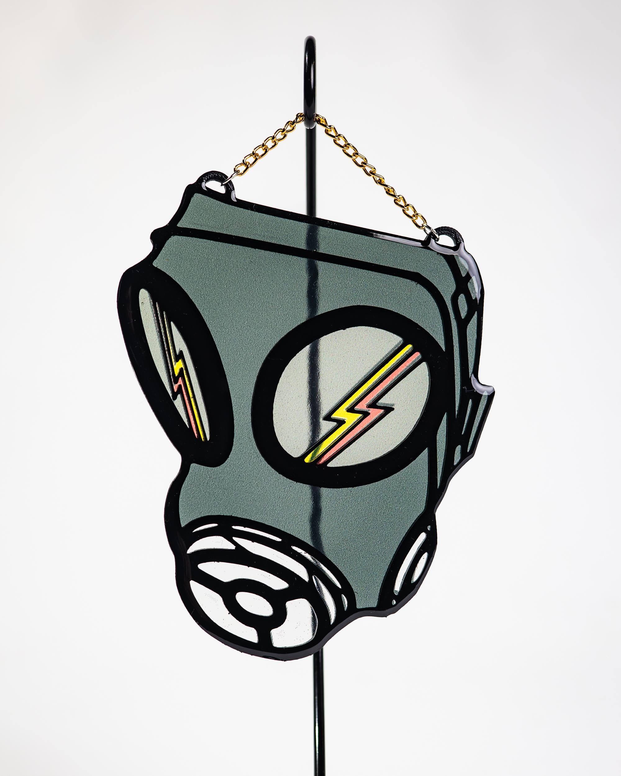 Rubber Drone - Resin Stained Glass Style Design