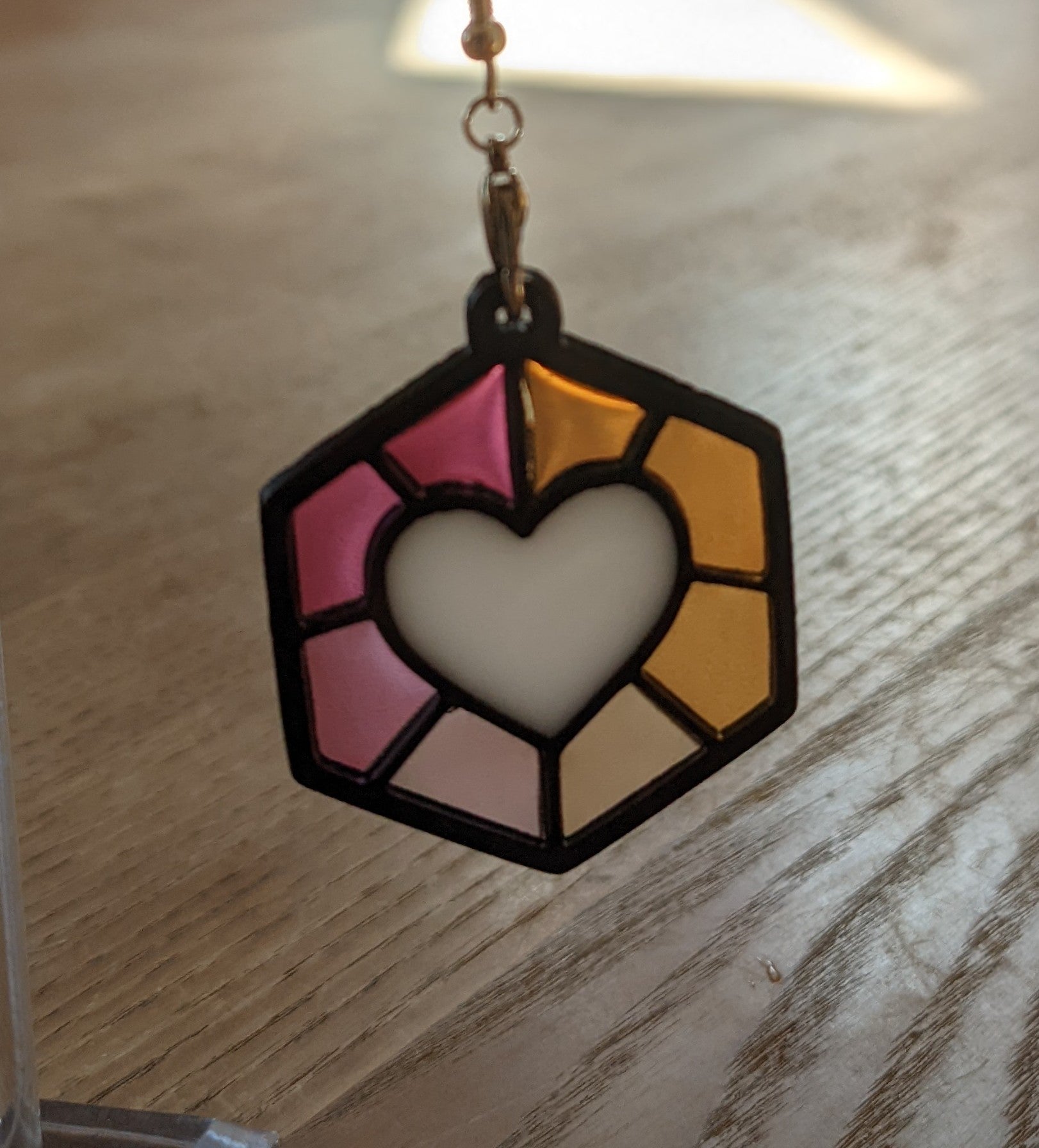 Lesbian sunset Keyring/Earring