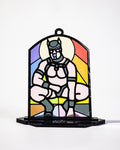 Good Boy - Queer Resin Stained Glass Style Design