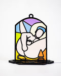 FF training - Queer Resin Stained Glass Style Design