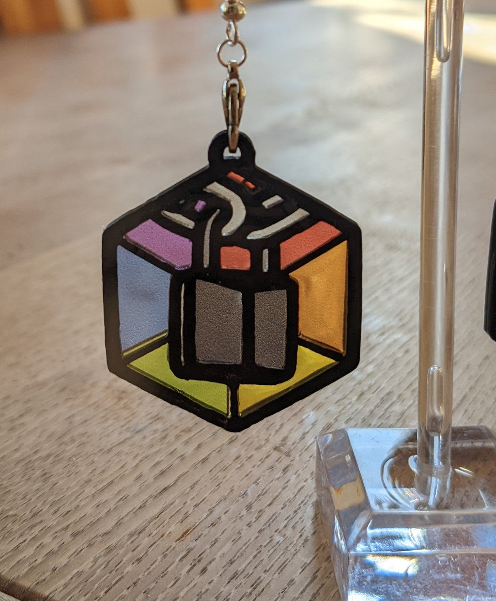 Locked Keyring/Earring