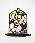 Fist pig - Queer Resin Stained Glass Style Design