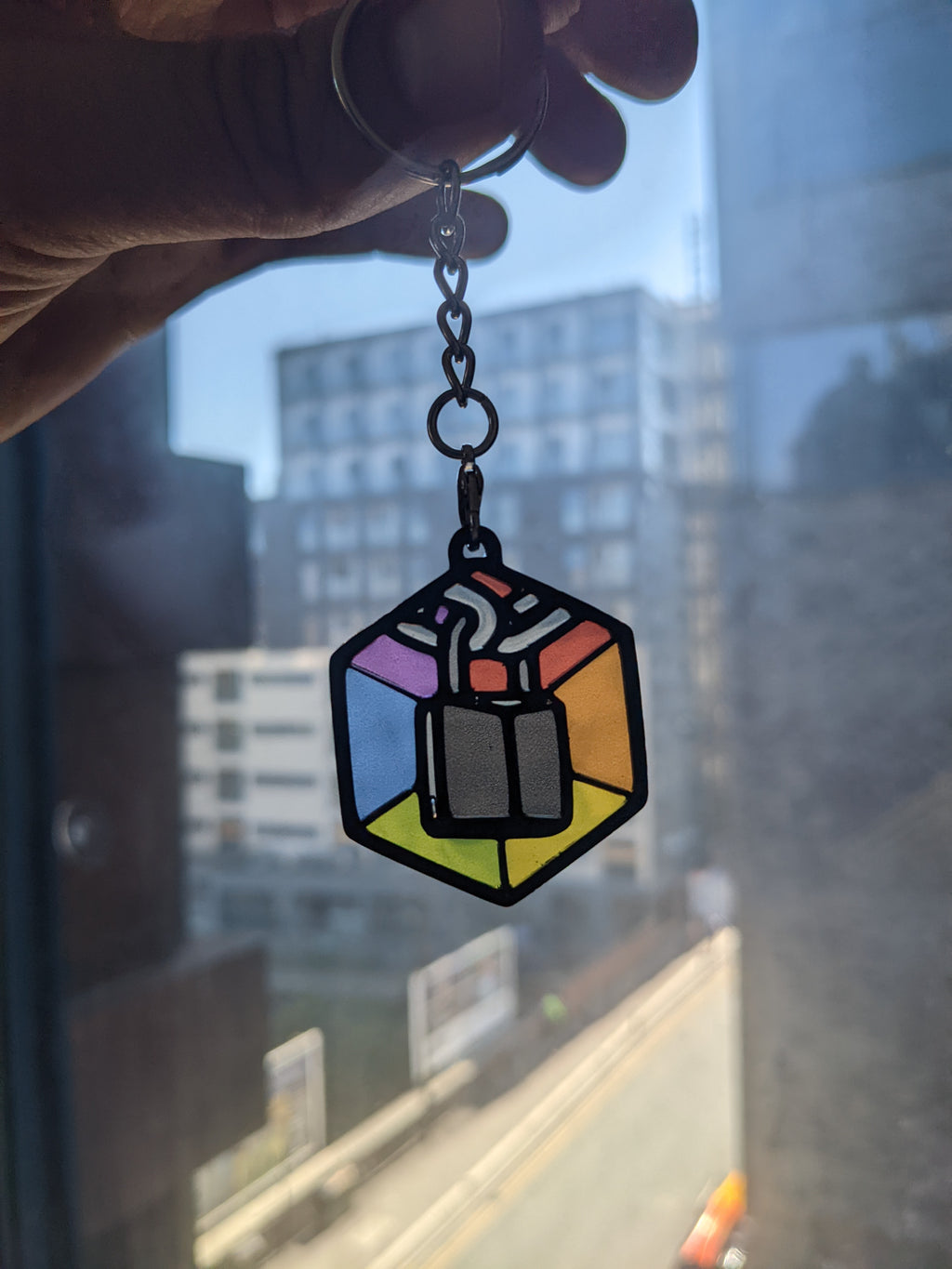 Locked Keyring/Earring
