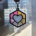 Lesbian sunset Keyring/Earring