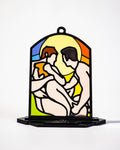 Mature - Two Bros - Resin Stained Glass Style Design