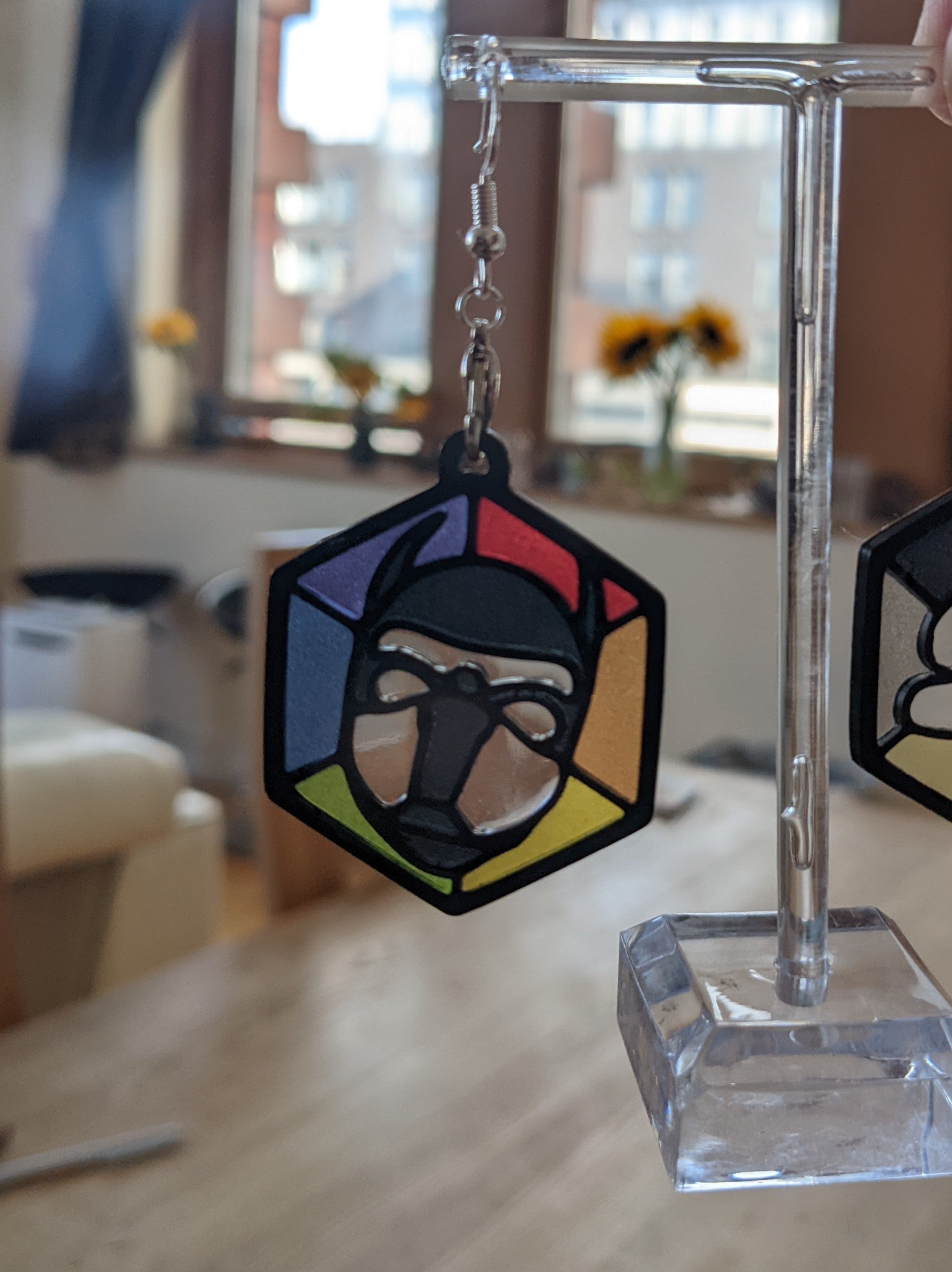 Pup Keyring/Earring