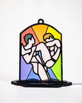 Mature - Shower Boys - Resin Stained Glass Style Design