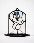 Pup butt - Queer Resin Stained Glass Style Design